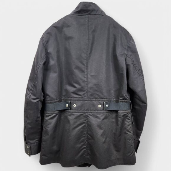 Miu Miu Men's Cotton Blend Field Jacket Size 52 IT M/L US Black Removable Liner - Picture 3 of 16